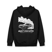 Built Sideways Hoodie — Drift Car Graphic Pullover with LA Logo