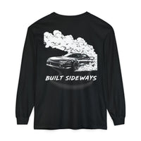 Built Sideways Long Sleeve — Drift Car Graphic Long Sleeve Tee