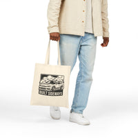 Tote Bag — 'Built Sideways' Drift Car Canvas Tote (Locked Angle Supply Co.)